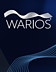 WARIOS Logo auf dunkelblauem Hintergrund mit stilisierten Linien