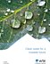 Cover image with water droplets on a green leaf and the title “Clean Water for a Liveable Future”, Insights 2025/2026, WTE – STRABAG Group.