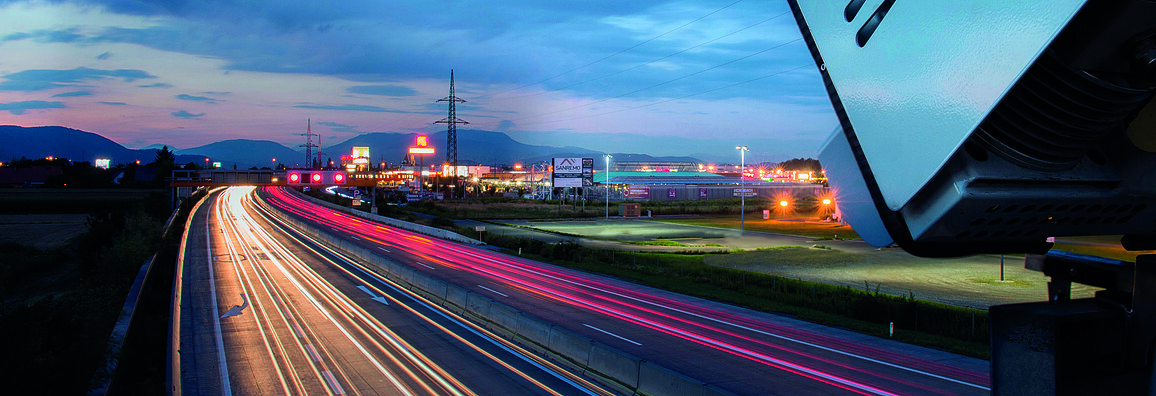 Image shows an e-Vignette Enforcement System