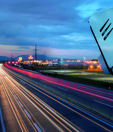 Image shows an e-Vignette Enforcement System