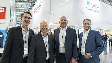 Von rechts nach links: Reinhard Bodner, Christian Sadleder, Norbert Hofmann und Christian Zoller.