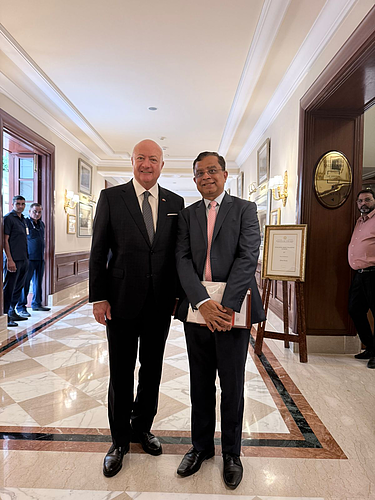 Stärkung der internationalen Partnerschaften: Wichtige österreichische und indische Vertreter treffen sich in Wien, um die strategische Zusammenarbeit in den Bereichen Infrastruktur und zukünftige Mobilität zu diskutieren.